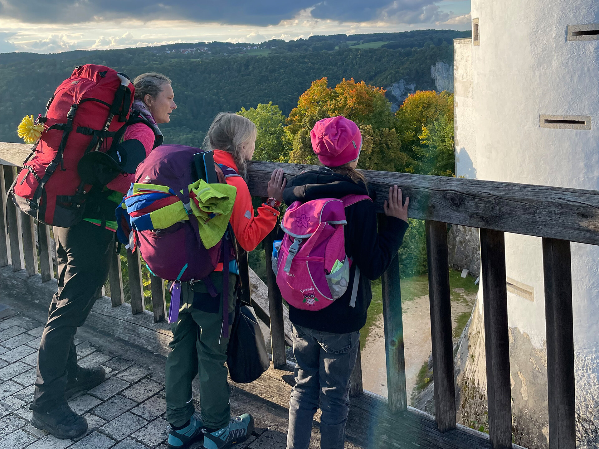 Familie beim Wandern | © DAV Neu-Ulm