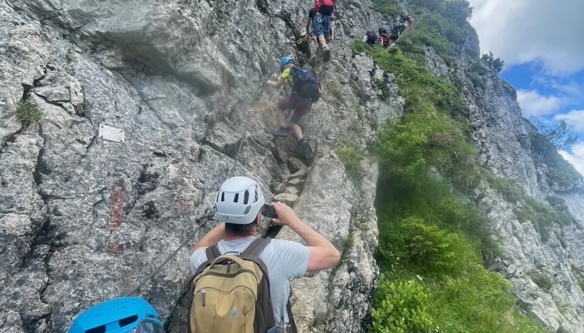 Familie beim Wandern | © DAV Neu-Ulm