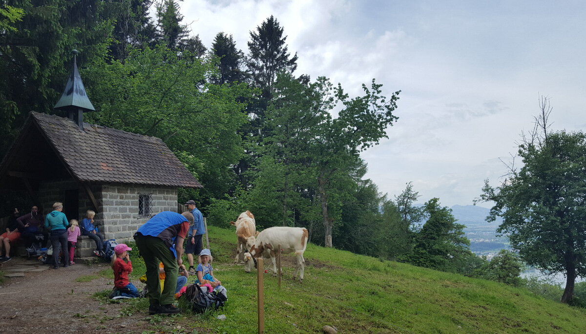 Familie beim Wandern | © DAV Neu-Ulm