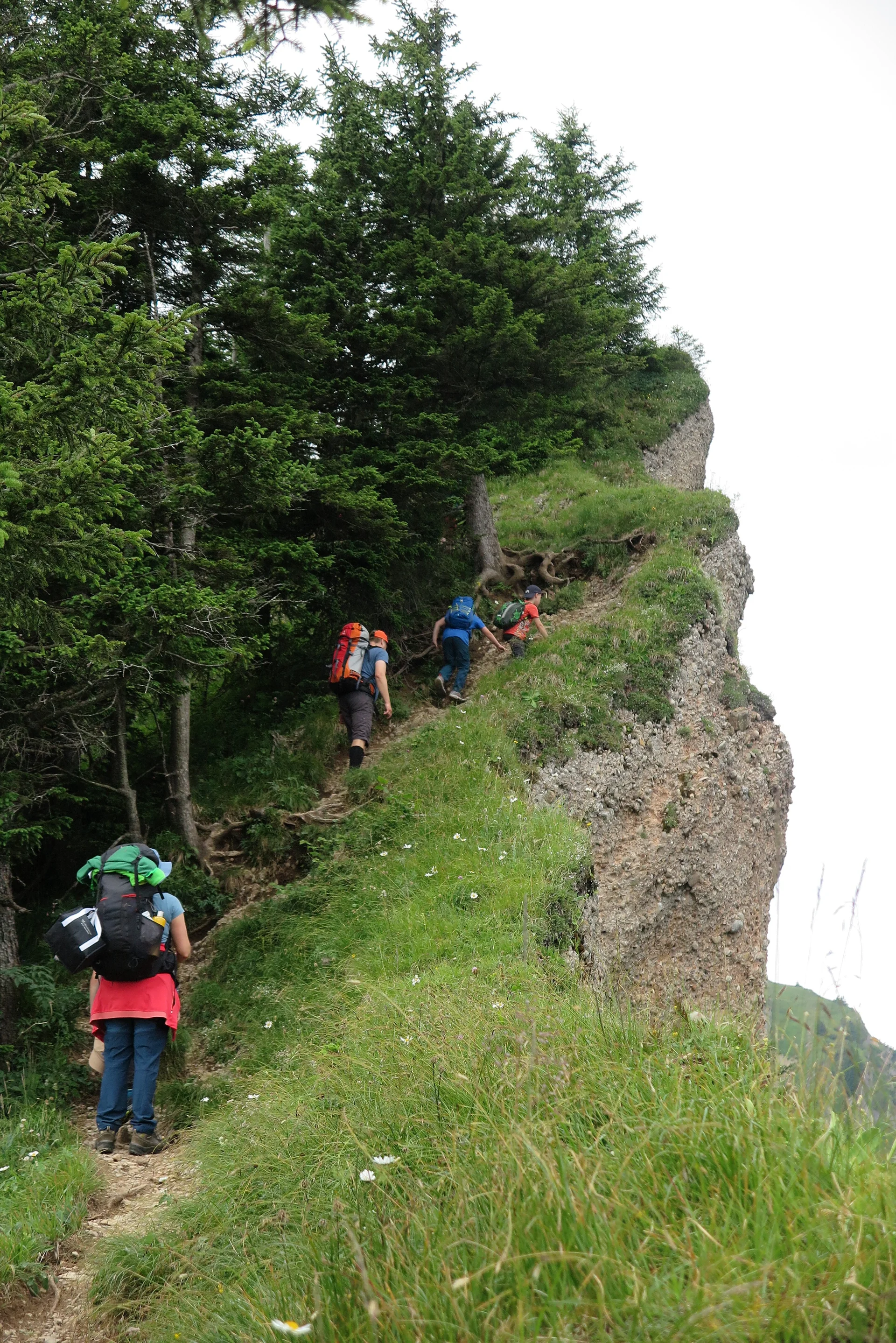 Familie beim Wandern | © DAV Neu-Ulm