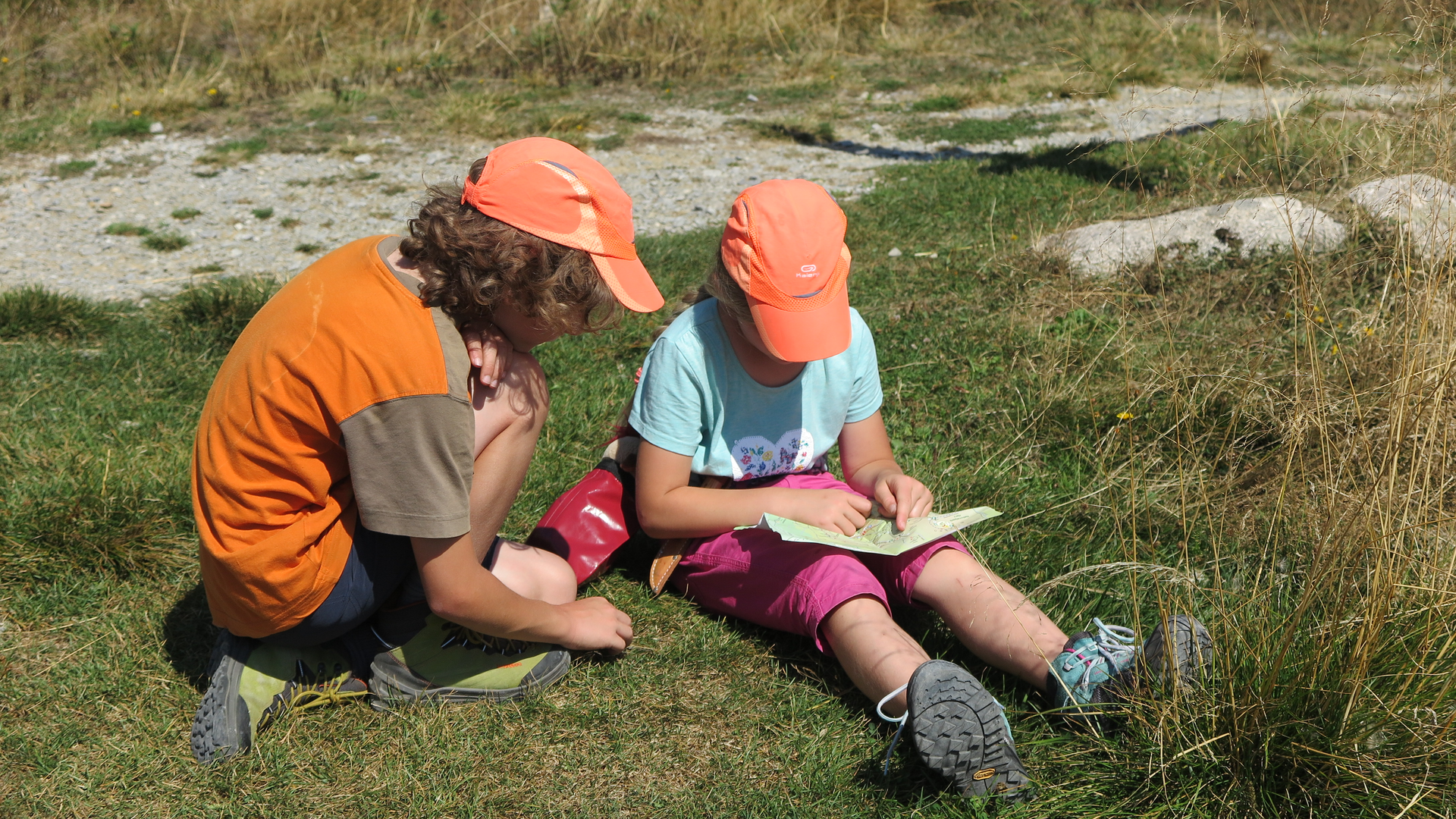 Kinder machen Pause | © DAV Neu-Ulm