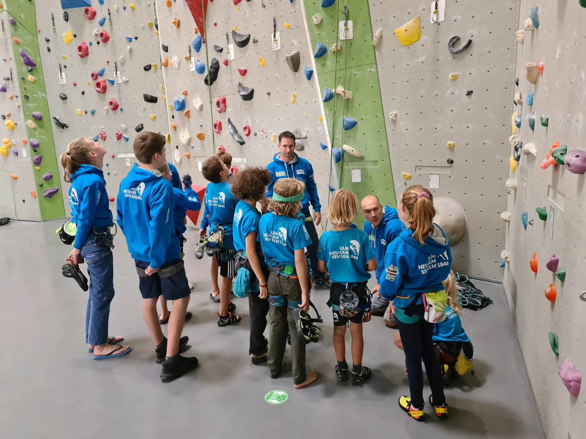 Klettergruppe | © DAV Neu-Ulm