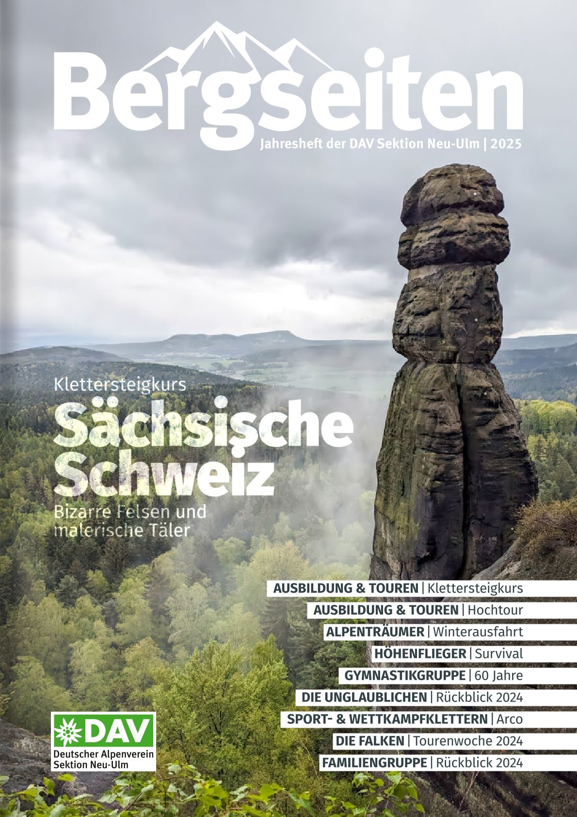 Bergseiten 2025 | © DAV Neu-Ulm Bergseiten 2025 | © DAV Neu-Ulm