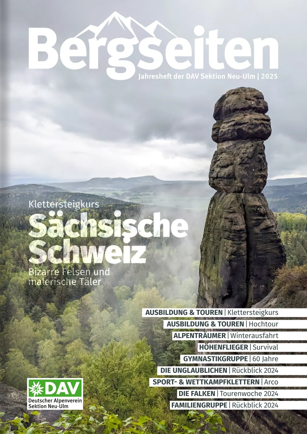 Bergseiten 2025 | © DAV Neu-Ulm