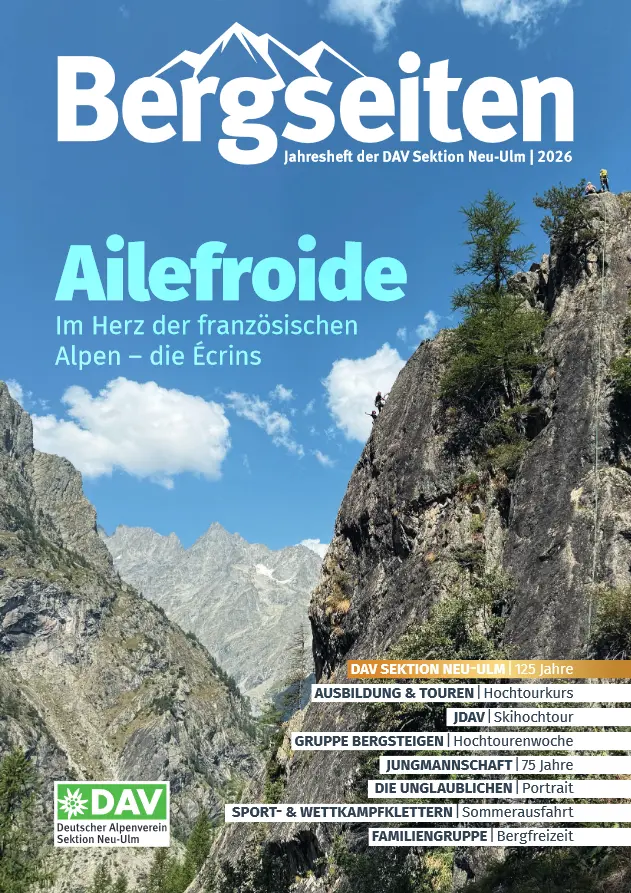 Bergseiten 2026 | © DAV-Neu-Ulm