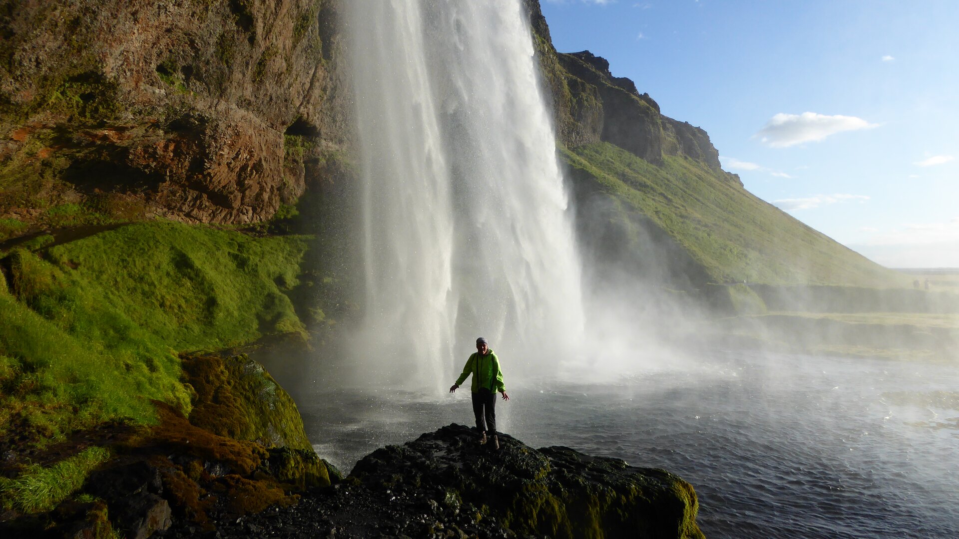 Wasserfall Island | © Hermann Kräß/ DAV Neu-Ulm Wasserfall | © Hermann Kräß/ DAV Neu-Ulm