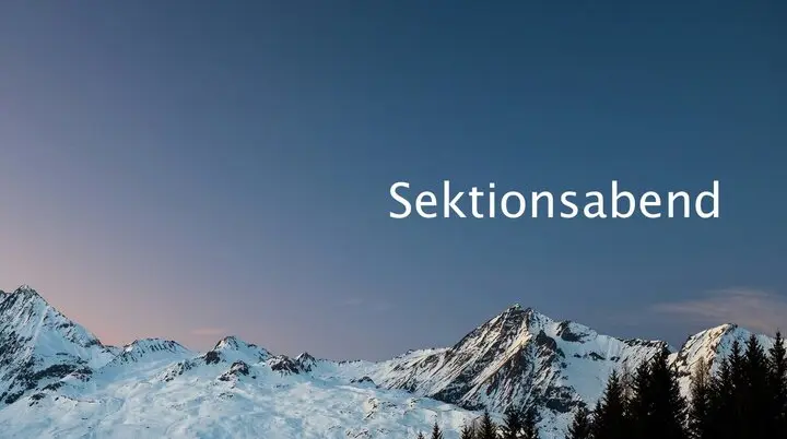 Sektionsabend | © DAV Neu-Ulm